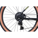 Велосипед Stark'25 Router 27.4 HD черный матовый/оливково-желтый L/20" (HQ-0017917) 