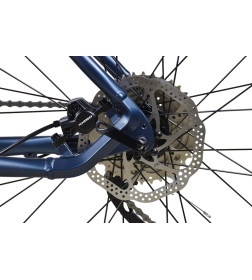 Велосипед Stark'25 Router 27.3 HD грозовой матовый/зеленый L/20"