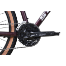 Велосипед Stark'25 Router 27.2 HD ежевичный матовый/белый призрак L/20" (HQ-0017928) 