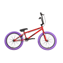 Велосипед Stark'25 Madness BMX 5 Cr-Mo красный/черный/фиолетовый (HQ-0014378) 