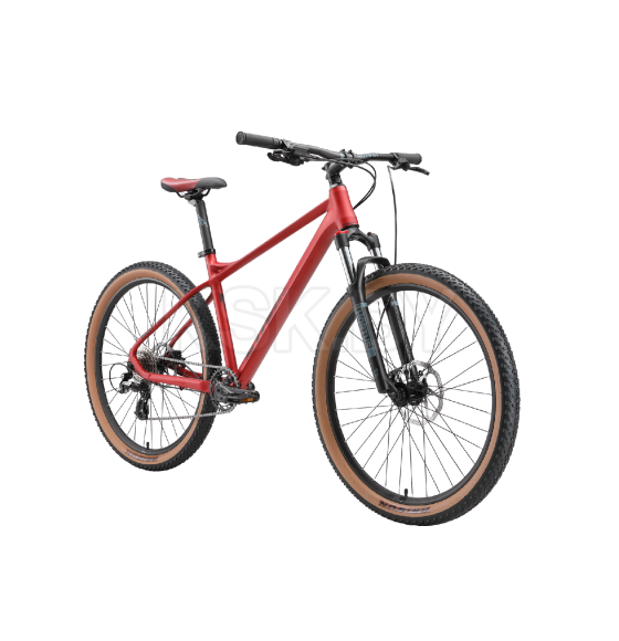 Велосипед Stark'25 Hunter 27.2 HD красный матовый/черный L/19" (HQ-0017839) 