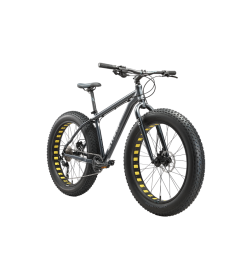 Велосипед Stark'25 Fat 26.3 HD темно-серый/серебристый металлик S/16"