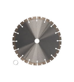 Диск алмазный по железобетону и камню 230 мм сегментированный RAGE Furious 600131
