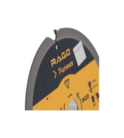 Диск пильный по фиброцементу 165хZ4х20 мм RAGE Furious 594365