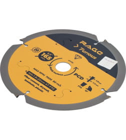 Диск пильный по фиброцементу 165хZ4х20 мм RAGE Furious 594365