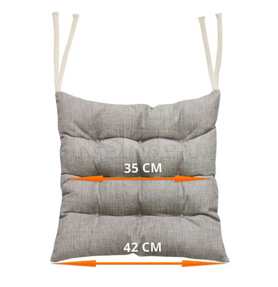 Подушка для сиденья 42x42 см (светло-серый) MATEX OXO 53-118 (53-118) 