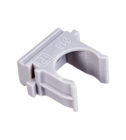 Крепеж- клипса для гофры Полистирол d=16мм  (уп.100шт) Промрукав