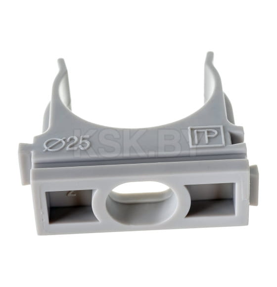 Крепеж- клипса для гофры Полистирол d=25мм  (уп.100шт) Промрукав (PR.02725) 