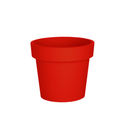 Кашпо LOFT 8 л OLA DOM (красный)