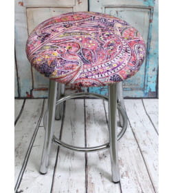 Чехол на табурет "Огурцы" 40x40 см (розовый, фиолетовый) MATEX CONCEPT. LINE 51-558