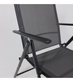 Кресло садовое CATANIA, серый/черный