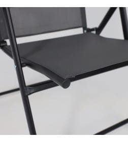 Кресло садовое CATANIA, серый/черный