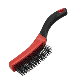 Щетка зачистная 4-х рядная, двухкомпонентная рукоятка Matrix 74834