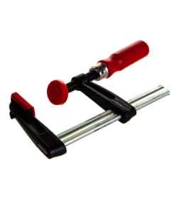 Струбцина чугунная 100/50, 5.5 кН, деревянная ручка BESSEY