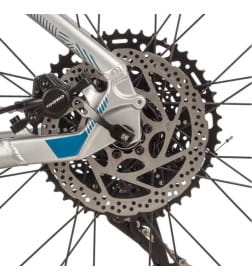 Велосипед STINGER 29" RELOAD STD серебристый, алюминий, размер 22"