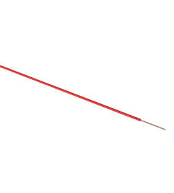 Провод ПГВА 1х0.75 мм² красный (бухта 100 м) REXANT 01-6504