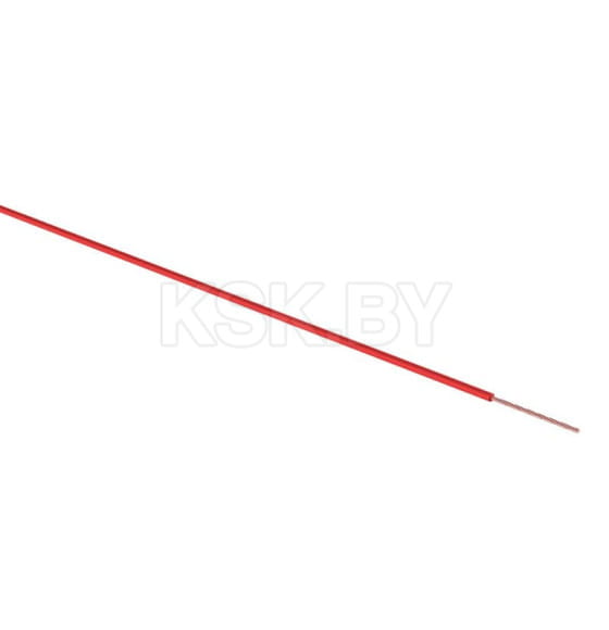 Провод ПГВА 1х2.50 мм² красный (бухта 100 м) REXANT 01-6544 (01-6544) 