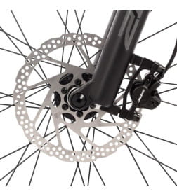 Велосипед STINGER 27.5" PYTHON EVO серый, алюминий, размер 18"