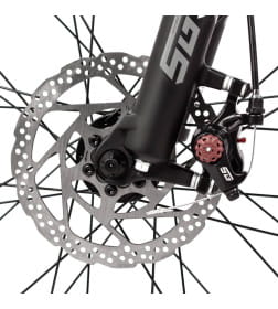 Велосипед STINGER 26" ELEMENT оранжевый, алюминий, размер XS