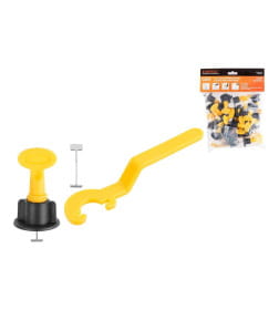 Система выравнивания плитки СВП многоразовая 1,5 мм (25 шт.) STARTUL MASTER ST4401-25