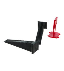 Система выравнивания плитки СВП (клипса/зажим и клин 40/40 шт.) REXANT 89-0952