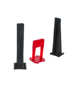 Система выравнивания плитки СВП (клипса/зажим и клин 40/40 шт.) REXANT 89-0952