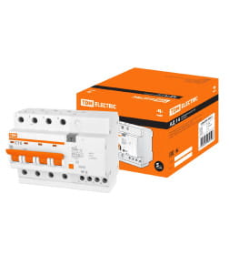 Дифференциальный автомат АД14 4Р 16А 100мА TDM SQ0204-0031