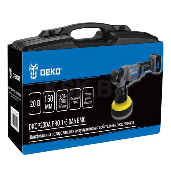 Полировальная машина DEKO DKCP20DA PRO 085-1066 (085-1066) 