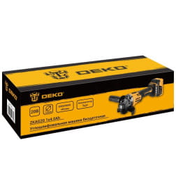 Углошлифмашина аккумуляторная DEKO ZKAG20 084-1044