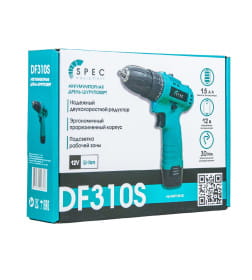 Дрель-шуруповерт аккумуляторная SPEC DF310S