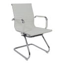 Стул MARIANI , CHROME ECO (белый) (38330) 