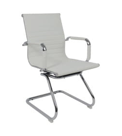 Стул MARIANI , CHROME ECO (белый)