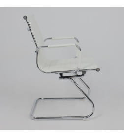 Стул MARIANI , CHROME ECO (белый)