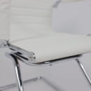 Стул MARIANI , CHROME ECO (белый) (38330) 