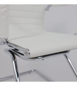 Стул MARIANI , CHROME ECO (белый)