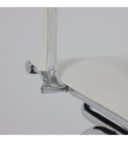 Стул MARIANI , CHROME ECO (белый)