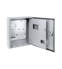 Щит учетно-распределительный ЩУ-3ф/1-1-6, 2 двери, IP66 (445х400х150 мм) TDM SQ0905-0097