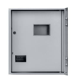 Щит учетно-распределительный ЩУ-3ф/1-1-6, 2 двери, IP66 (445х400х150 мм) TDM SQ0905-0097