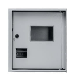 Щит учетно-распределительный ЩУ-1ф/1-1-6, 2 двери, IP66 (310х300х150 мм) TDM SQ0905-0094