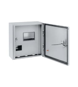 Щит учетно-распределительный ЩУ-1ф/1-1-6, 2 двери, IP66 (310х300х150 мм) TDM SQ0905-0094