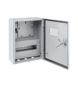 Щит учетно-распределительный ЩУ-1ф/1-0-12 IP66 (395х310х165 мм) TDM SQ0905-0100