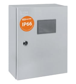 Щит учетно-распределительный ЩУ-1ф/1-0-12 IP66 (395х310х165 мм) TDM SQ0905-0100