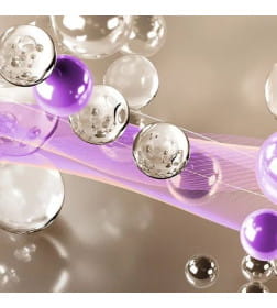 Фартук "Бусины аметист" ABC 3000х600х1.5мм