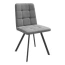 Стул ROMMY, b22 GREY LUX\черный (123644) 