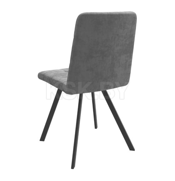 Стул ROMMY, b22 GREY LUX\черный (123644) 