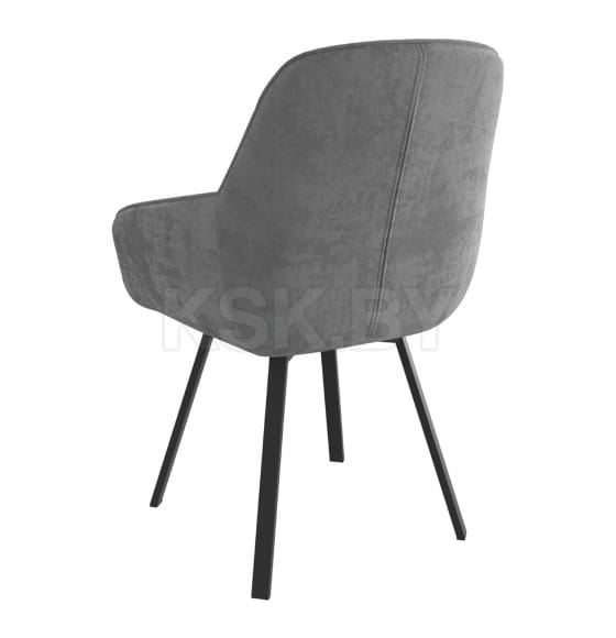 Стул ROMEO SMILE 360, b22 GREY LUX\черный (123640) 