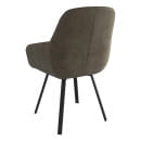 Стул ROMEO SMILE 360, b05 LATTE LUX\черный (123639) 