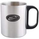 Термокружка 450 мл пластиковая ручка, с крышкой БИОСТАЛЬ NM-B