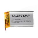 Аккумулятор 3.7В 1100мАч ROBITON LP603060 БЛ14067 (БЛ14067) 