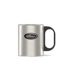 Термокружка 350 мл пластиковая ручка БИОСТАЛЬ NM-B